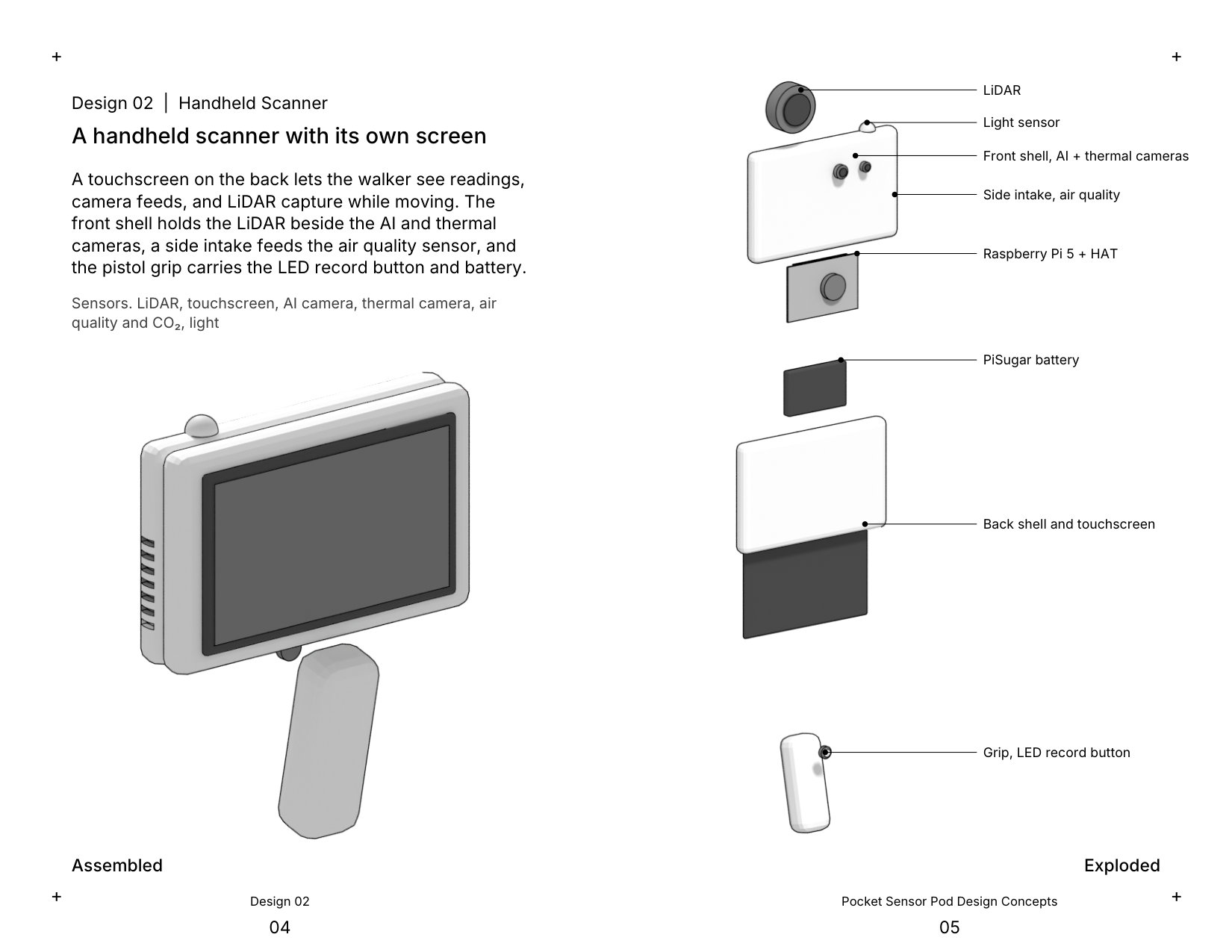 Design 02, Handheld Scanner